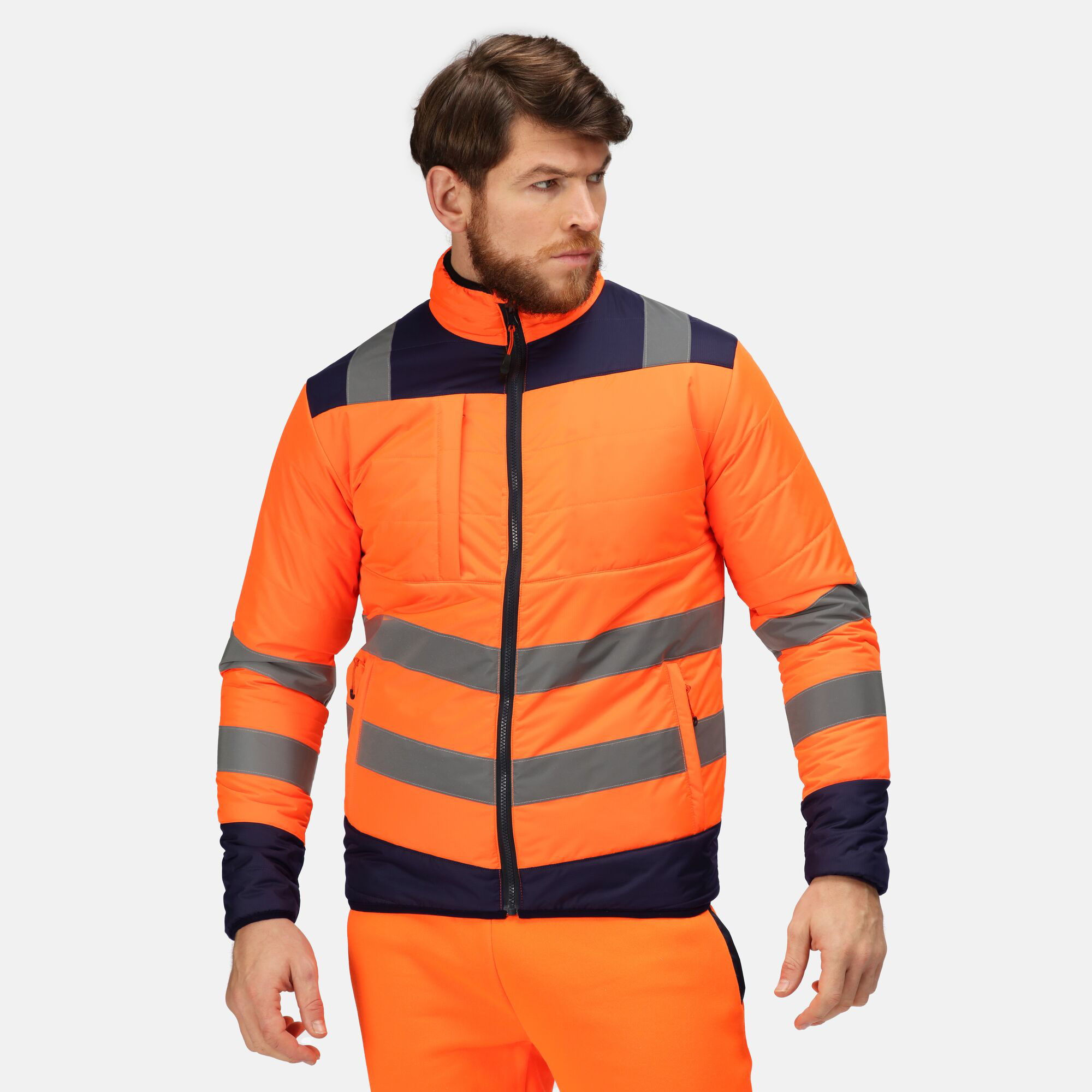 HI-VIS PRO TWO TONE THERMAL JACKET - Regatta Professional