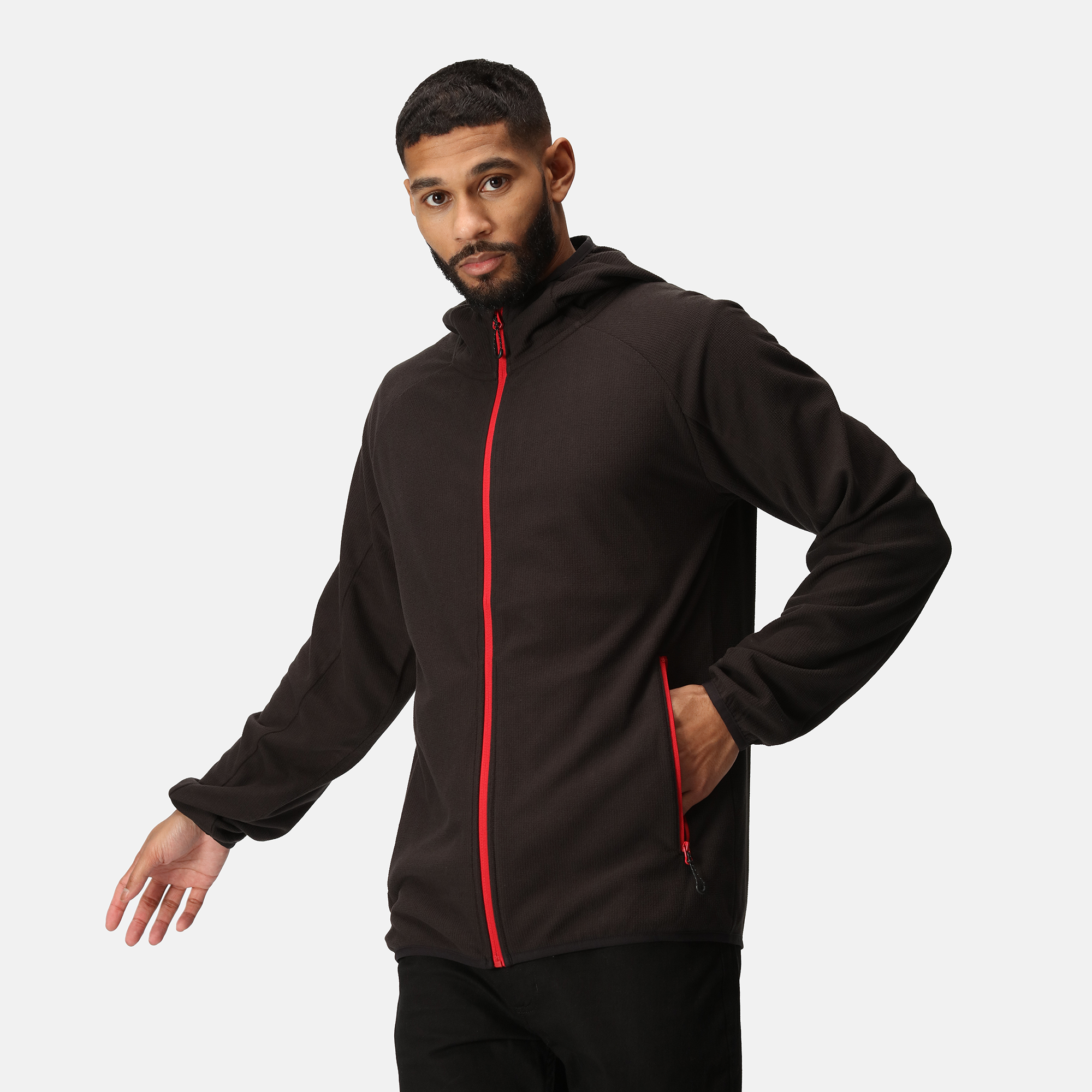 NAVIGATE LIGHTWEIGHT HOODED FULL ZIP FLEECE - Regatta Professional